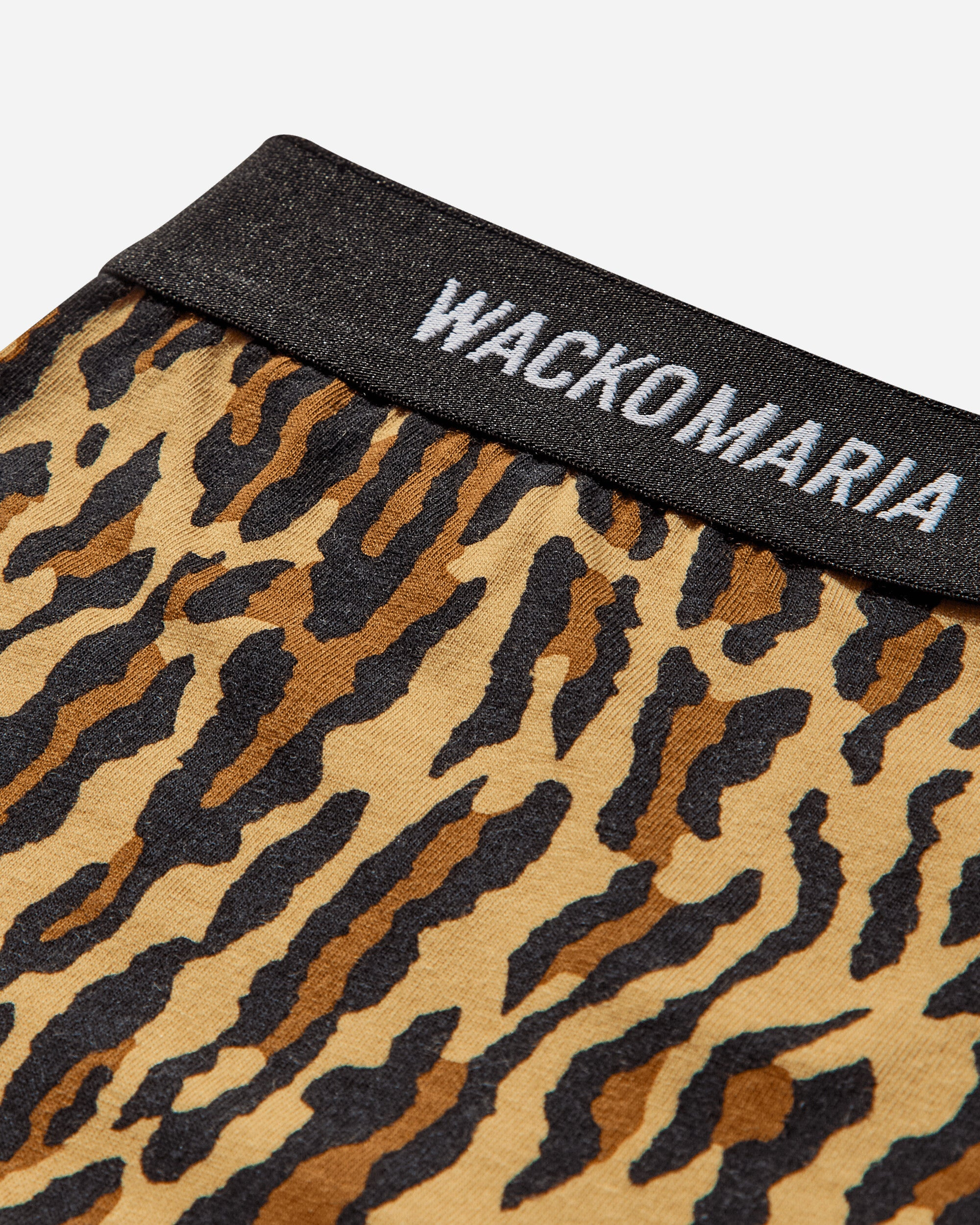 Men's Leopard Boxer Briefs (Type-1) Beige - 3