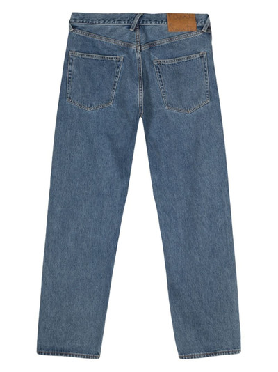 Paul Smith logo-appliquÃ© straight-leg jeans outlook