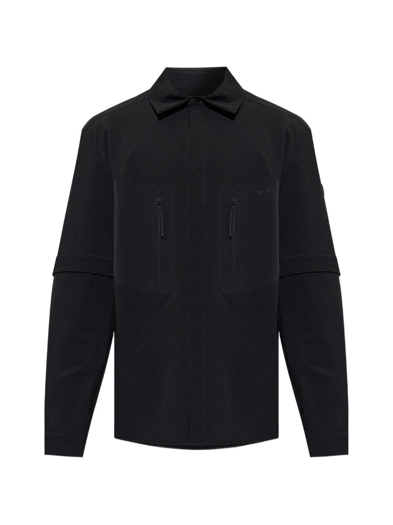 zip-pocket shirt jacket 1