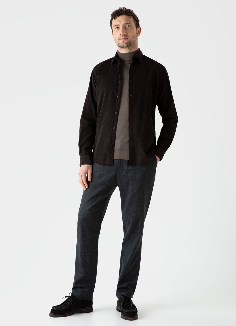 Sunspel Fine Merino Wool Roll Neck outlook