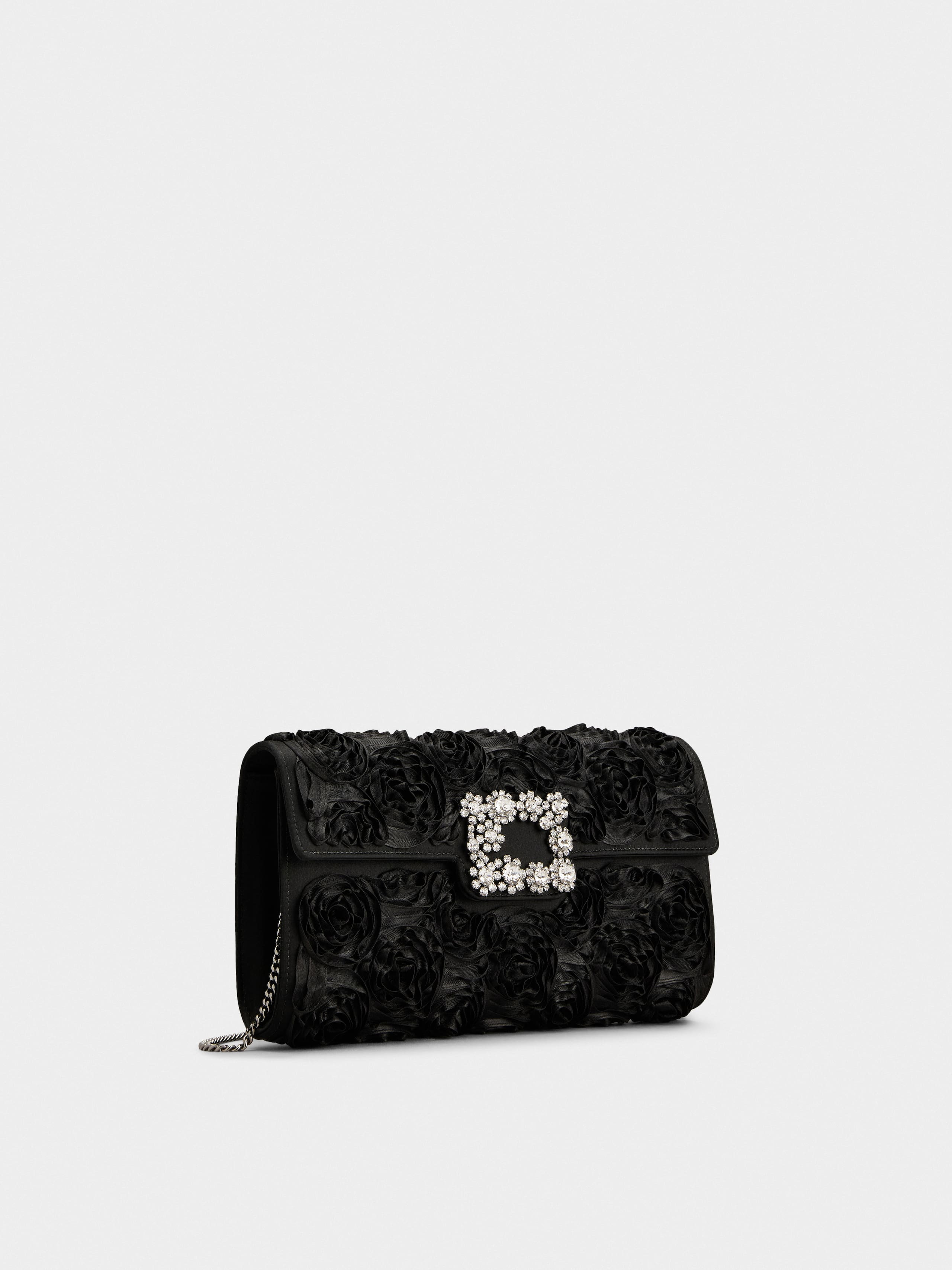 Efflorescence Clutch in satin - 2