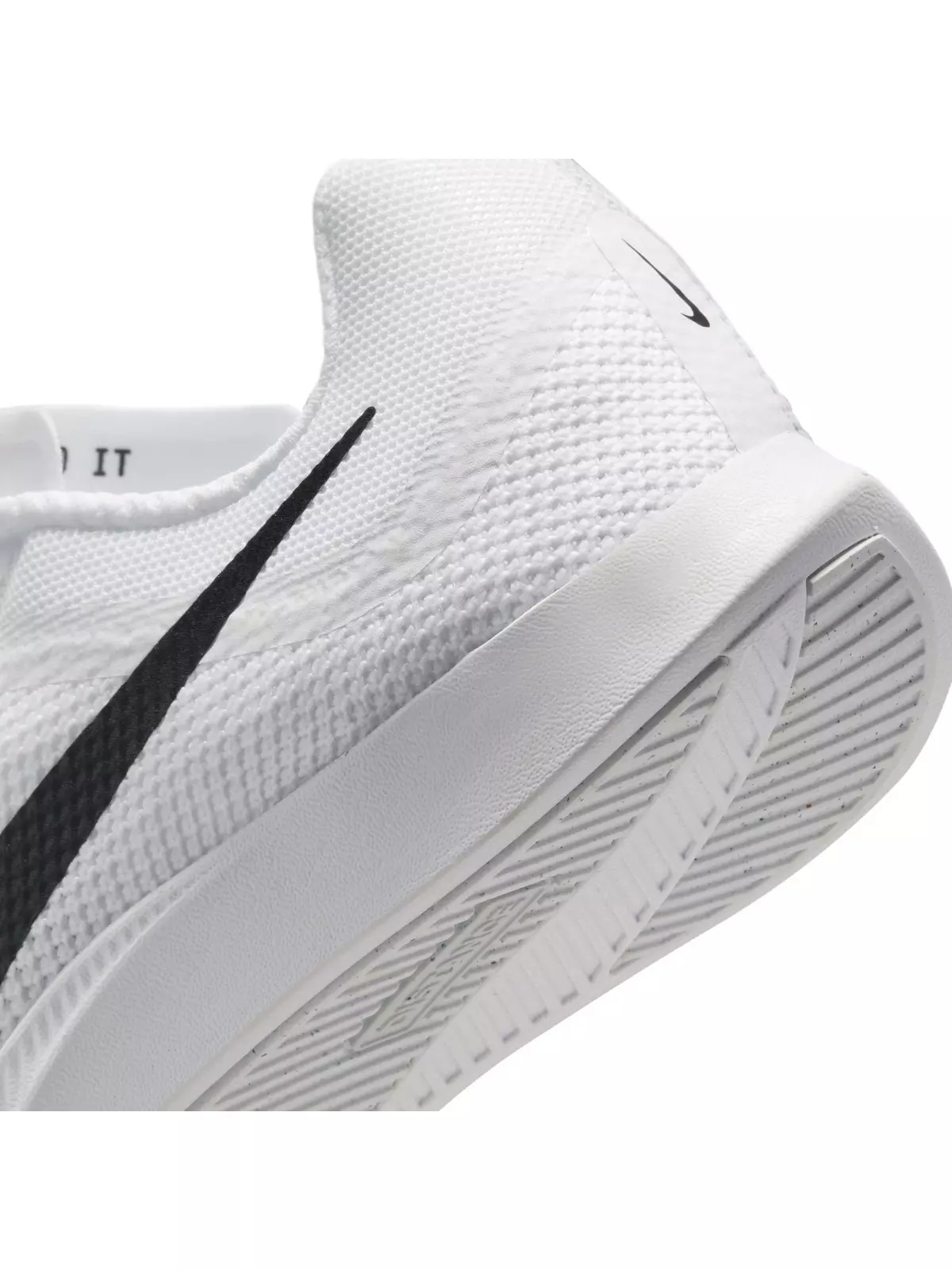 Rival Distance "White/Black/Metallic Silver" Unisex Track Spike - 12
