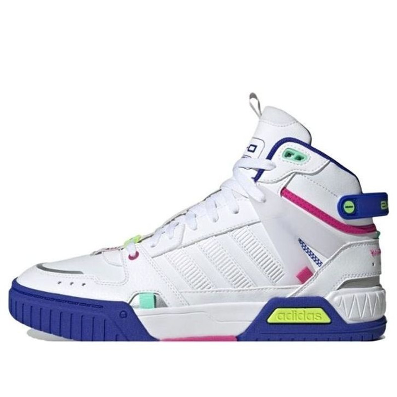 adidas neo D-Pad 'White Blue Purple' HQ6556 - 1