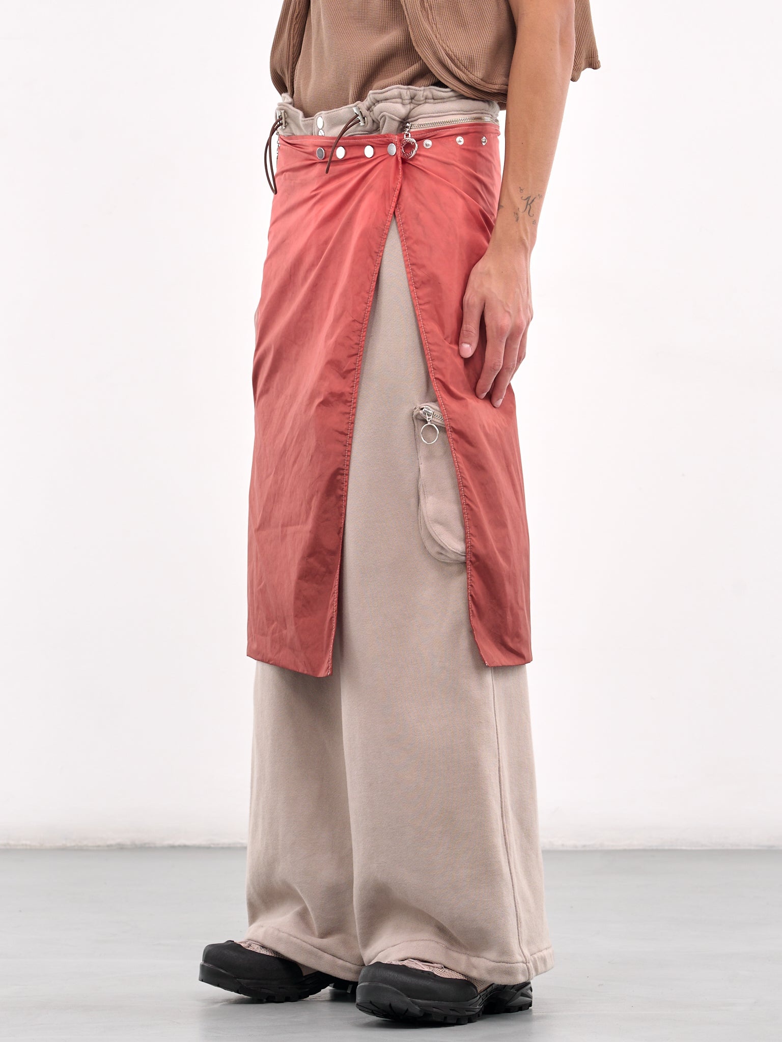 Layered Wrap Trousers - 2