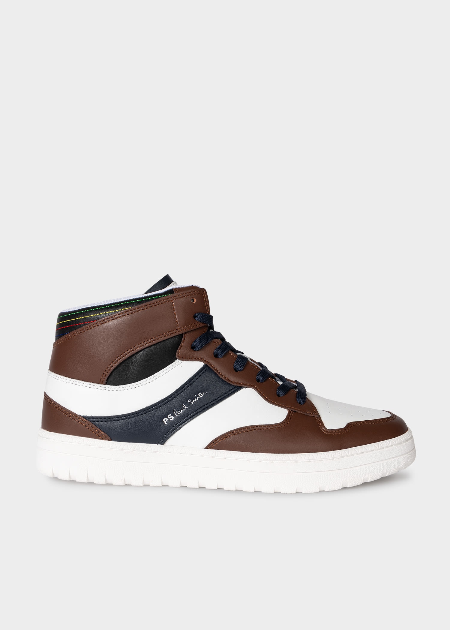 Leather 'Liston' High-Top Trainers - 1