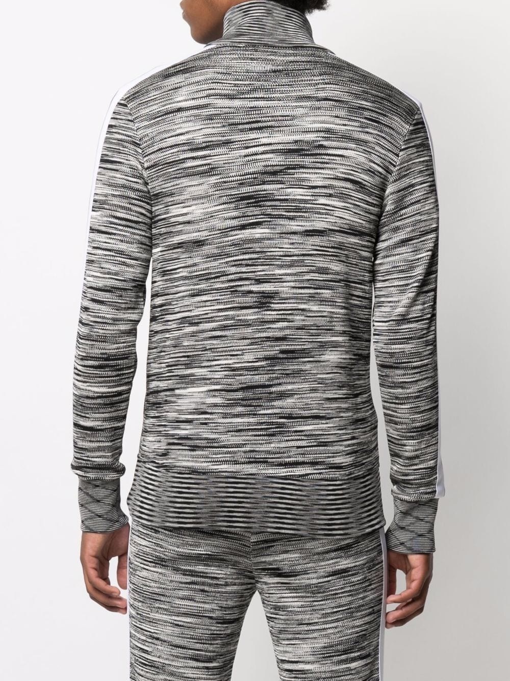 x Missoni melange knit zip-front track jacket - 5