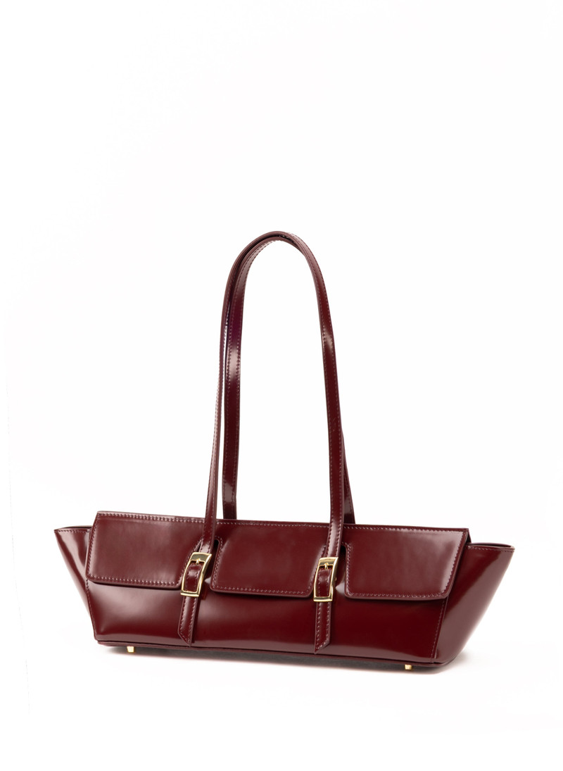 Elleme Le Bateau Patent Leather Wine outlook