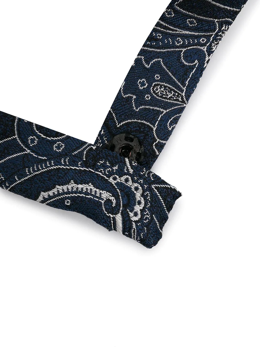 paisley-jacquard bow tie - 3