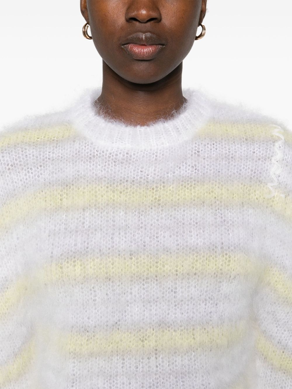 striped sweater - 5
