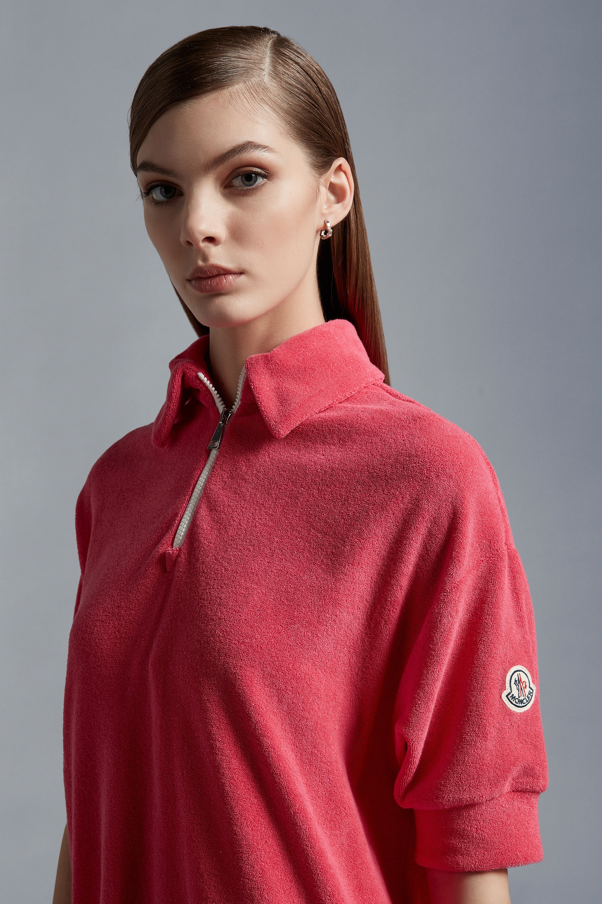 Terrycloth Polo Dress - 4