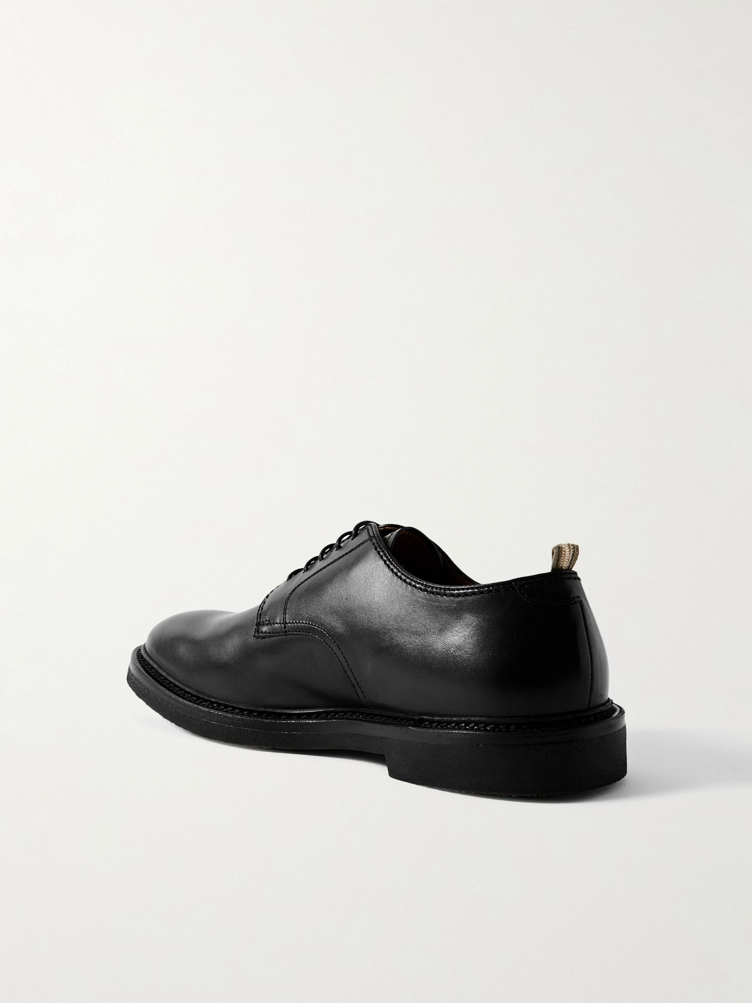 Hopkins Flexi 208 Deerskin Derby Shoes Black - 4