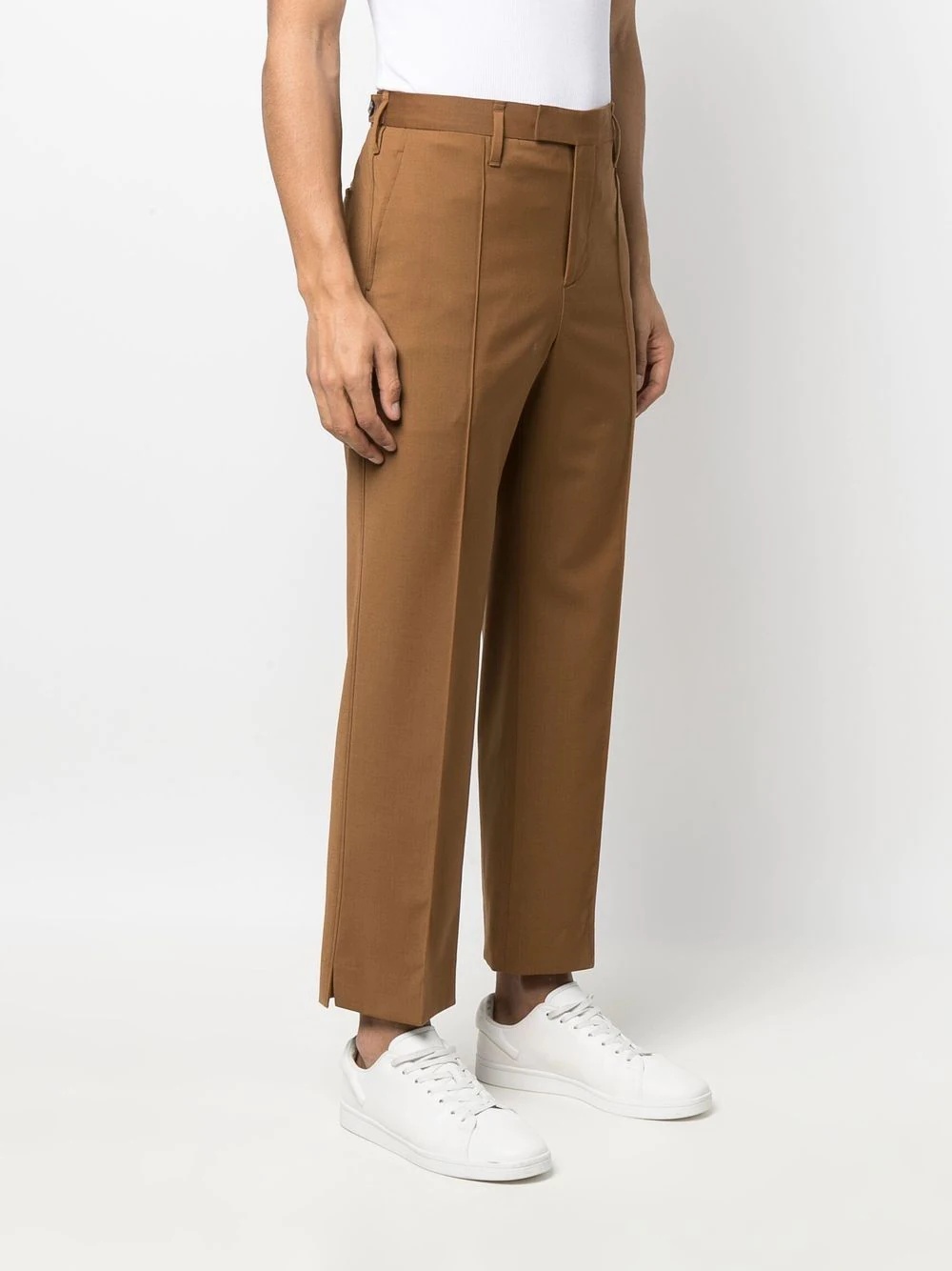 raised-seam tailored trousers - 3