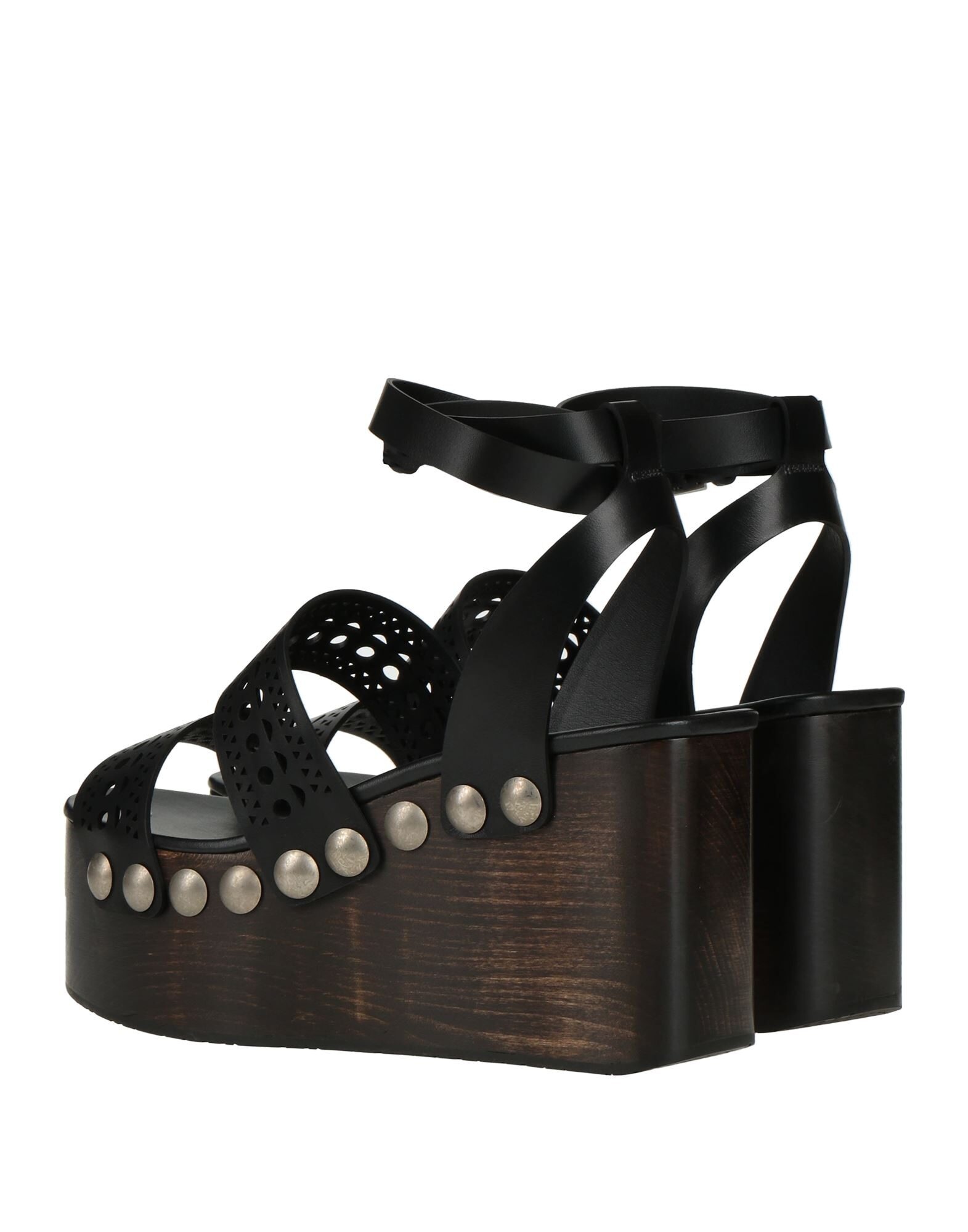 Black Women's Sandals - 3