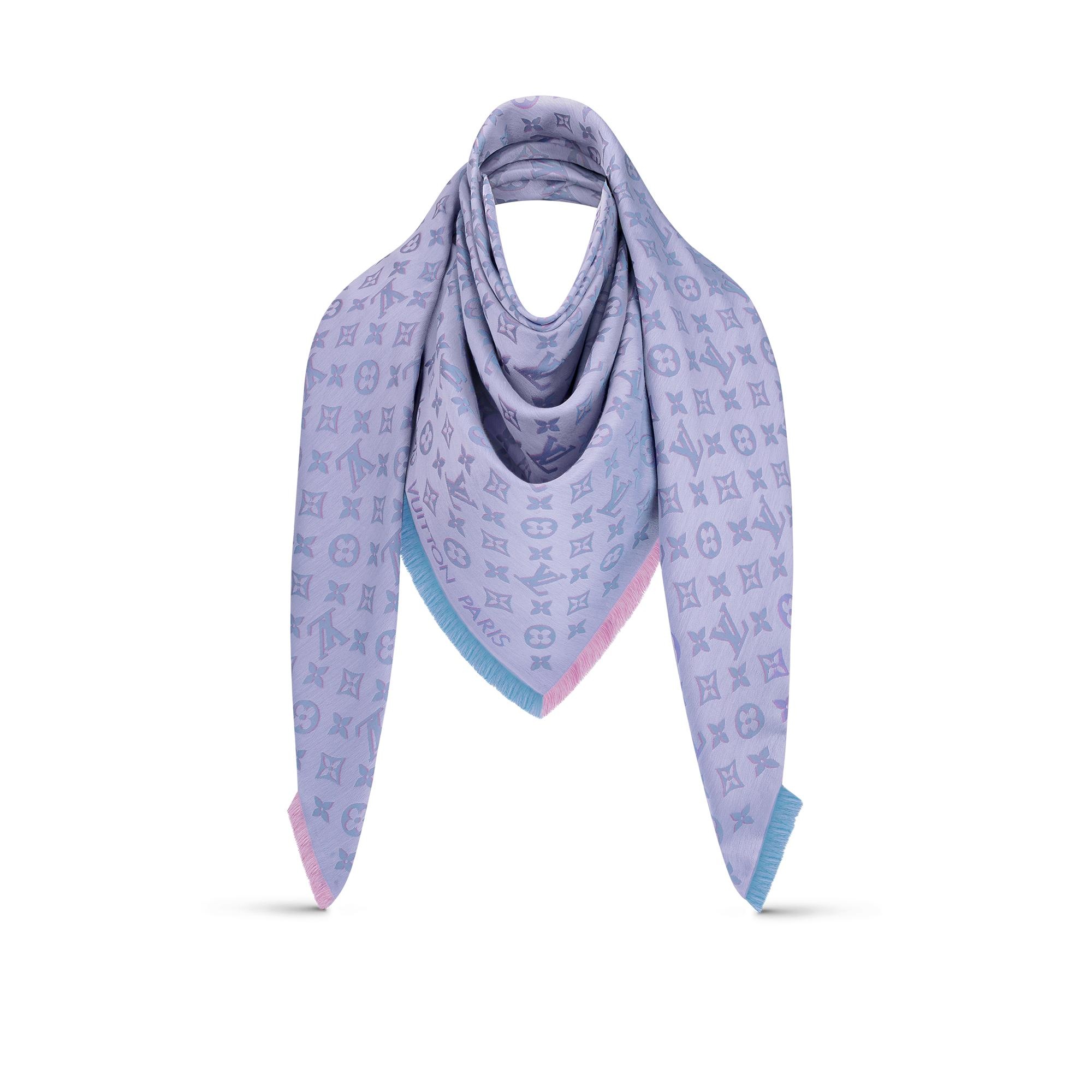 3D Monogram Shawl - 1