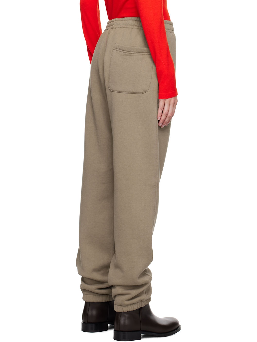 Brown Smooth Soft Sweatpants - 3