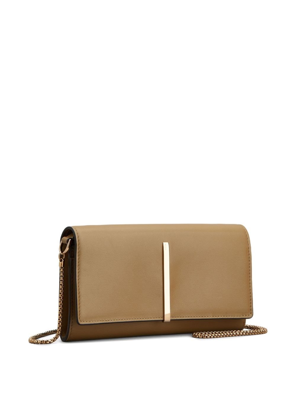 chain-strap leather wallet - 2