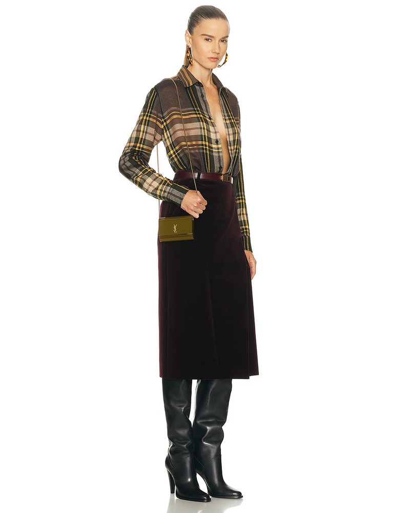 SAINT LAURENT Mini Vicky Minaudiere Bag outlook