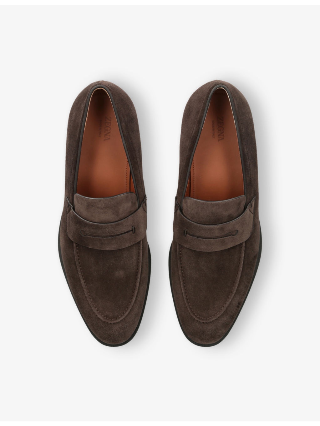Classic Suede Penny Loafers - 2