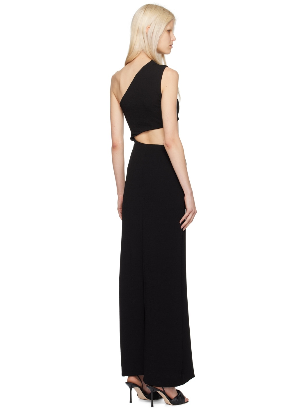 Black Omnia Maxi Dress - 3