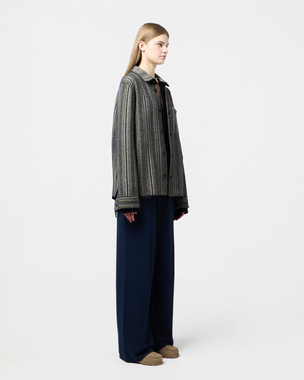 Stripe Work Shirt - 5