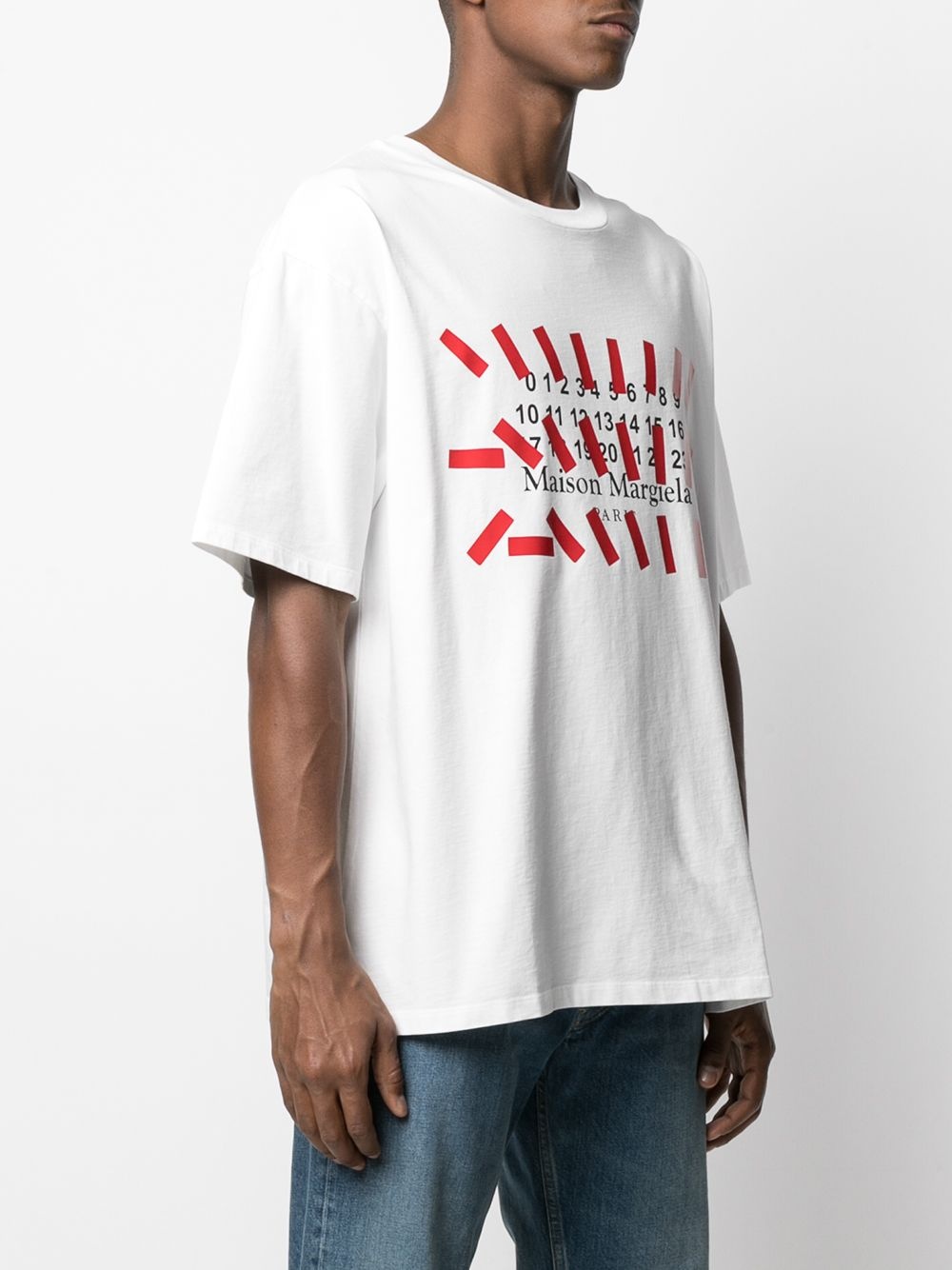 logo-print oversized T-shirt - 3