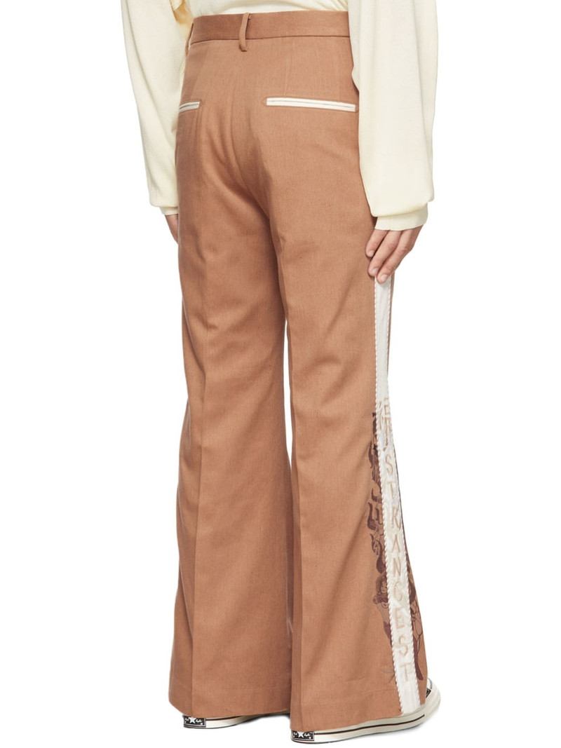 Brown Organic Chaos Trousers 3