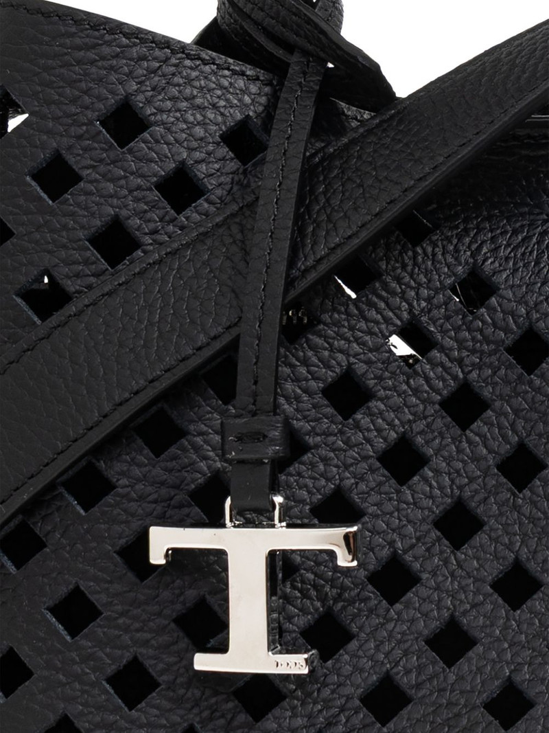 Micro Apa perforated-leather tote bag 5