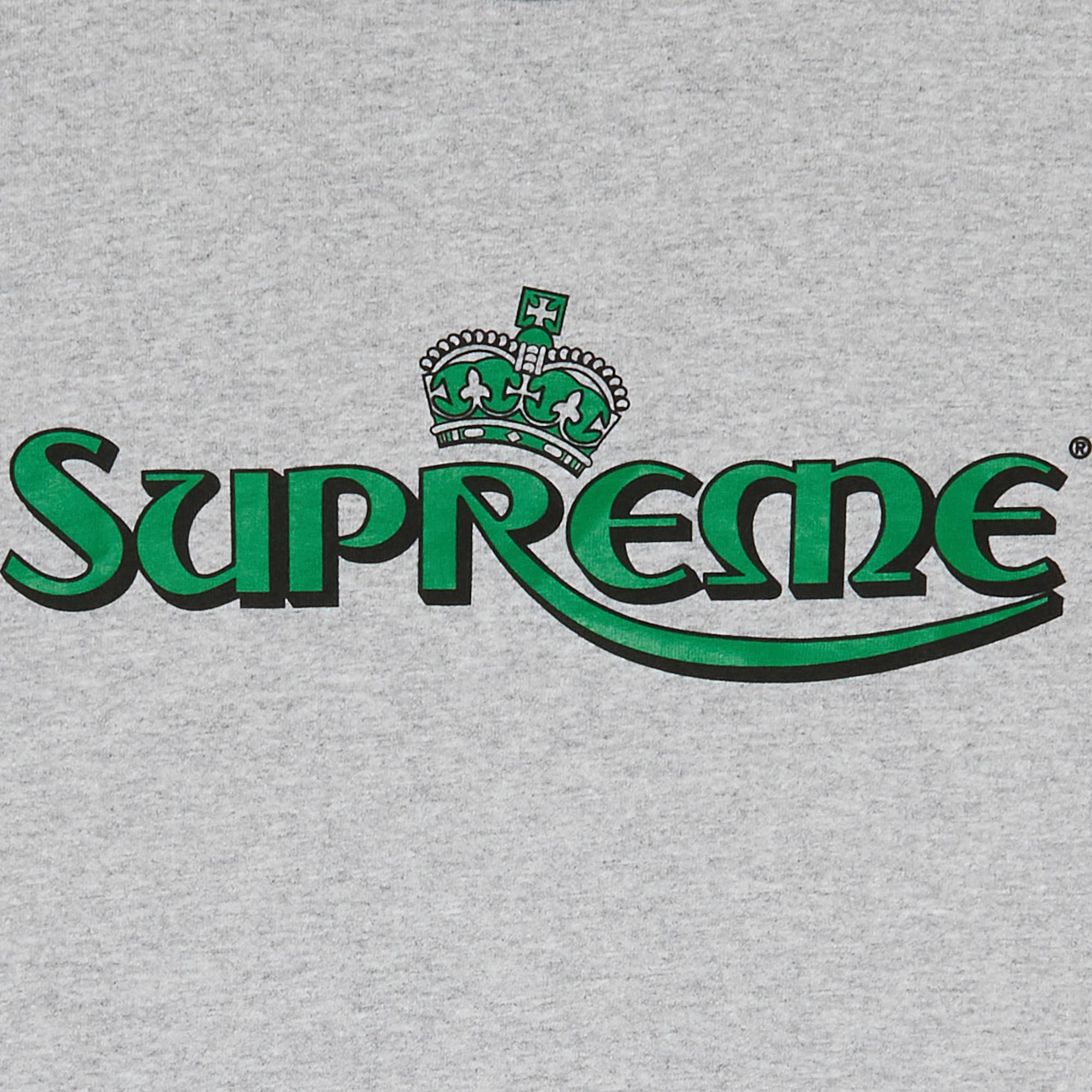 Supreme Crown Tee 'Heather Grey' - 2