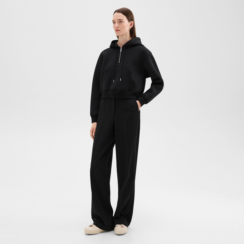 Theory Half-Zip Hoodie in Scuba outlook