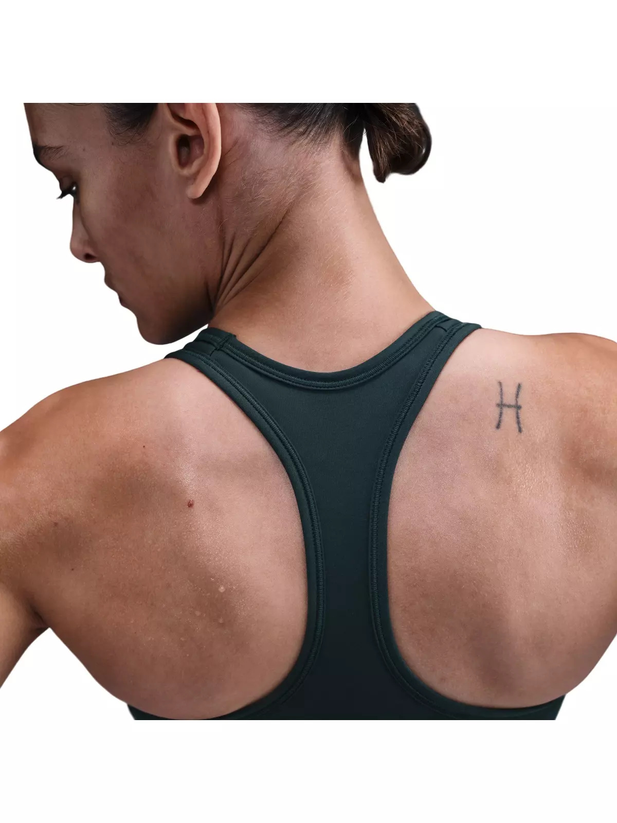 Women's Swoosh Medium Support Padded Sports Bra - Green - 2
