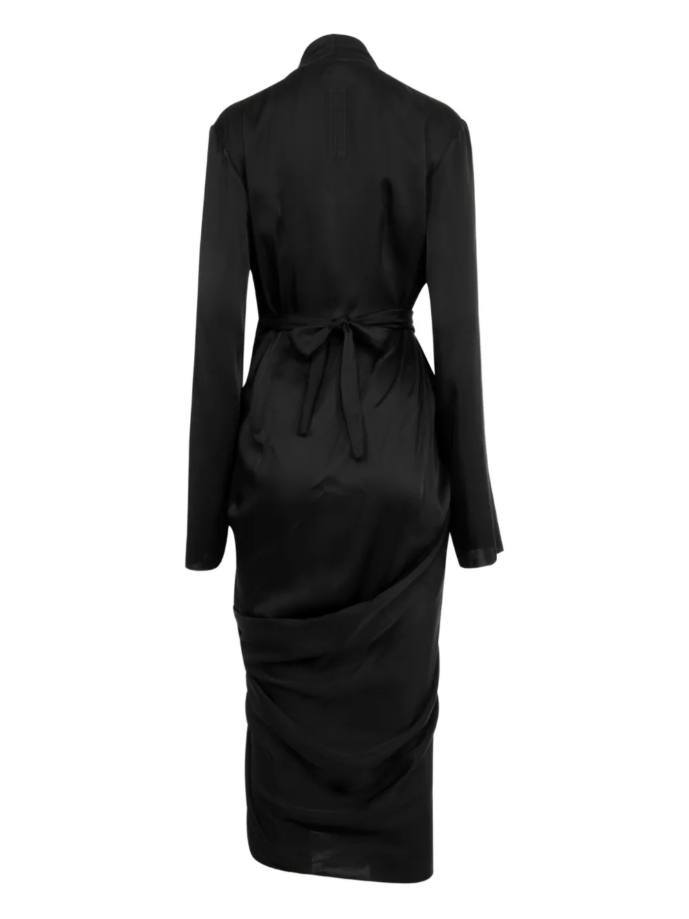 RICK OWENS - Women Charmeuse Wrap Dress - 2