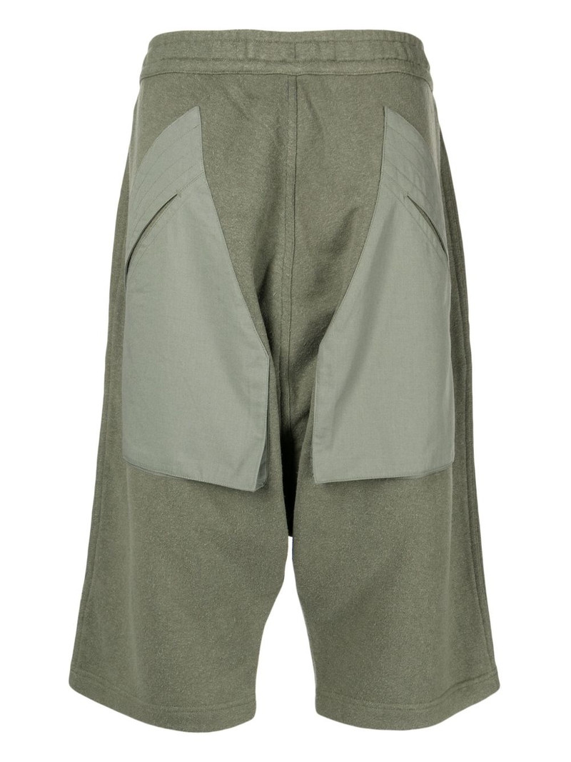 MAHARISHI straight-leg drawstring shorts outlook