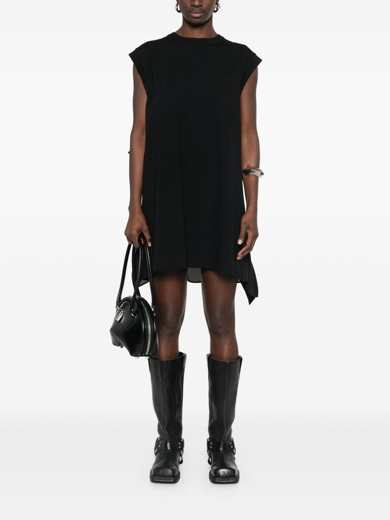 sacai layer-detail mini dress outlook