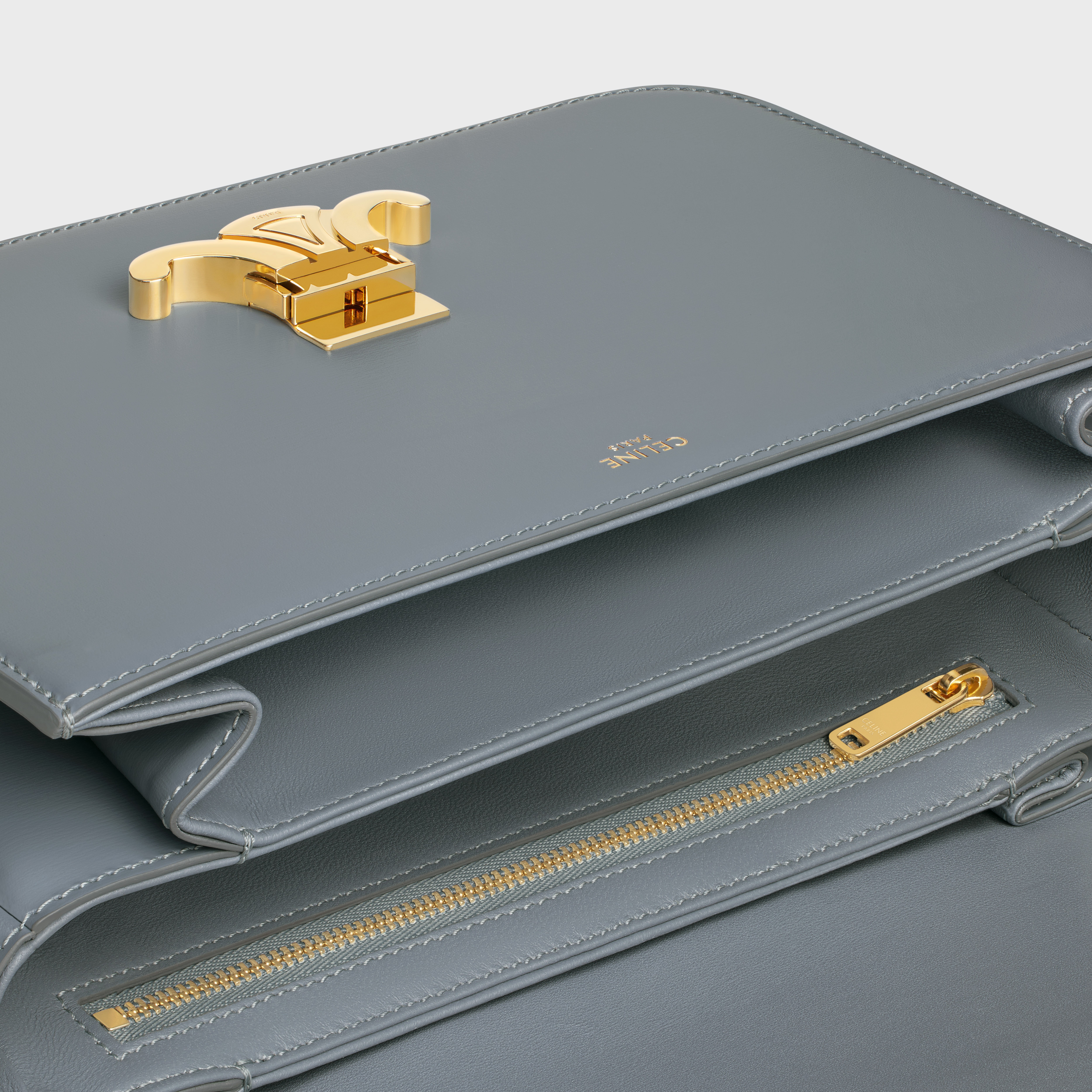 Classique Triomphe Bag in shiny calfskin - 4