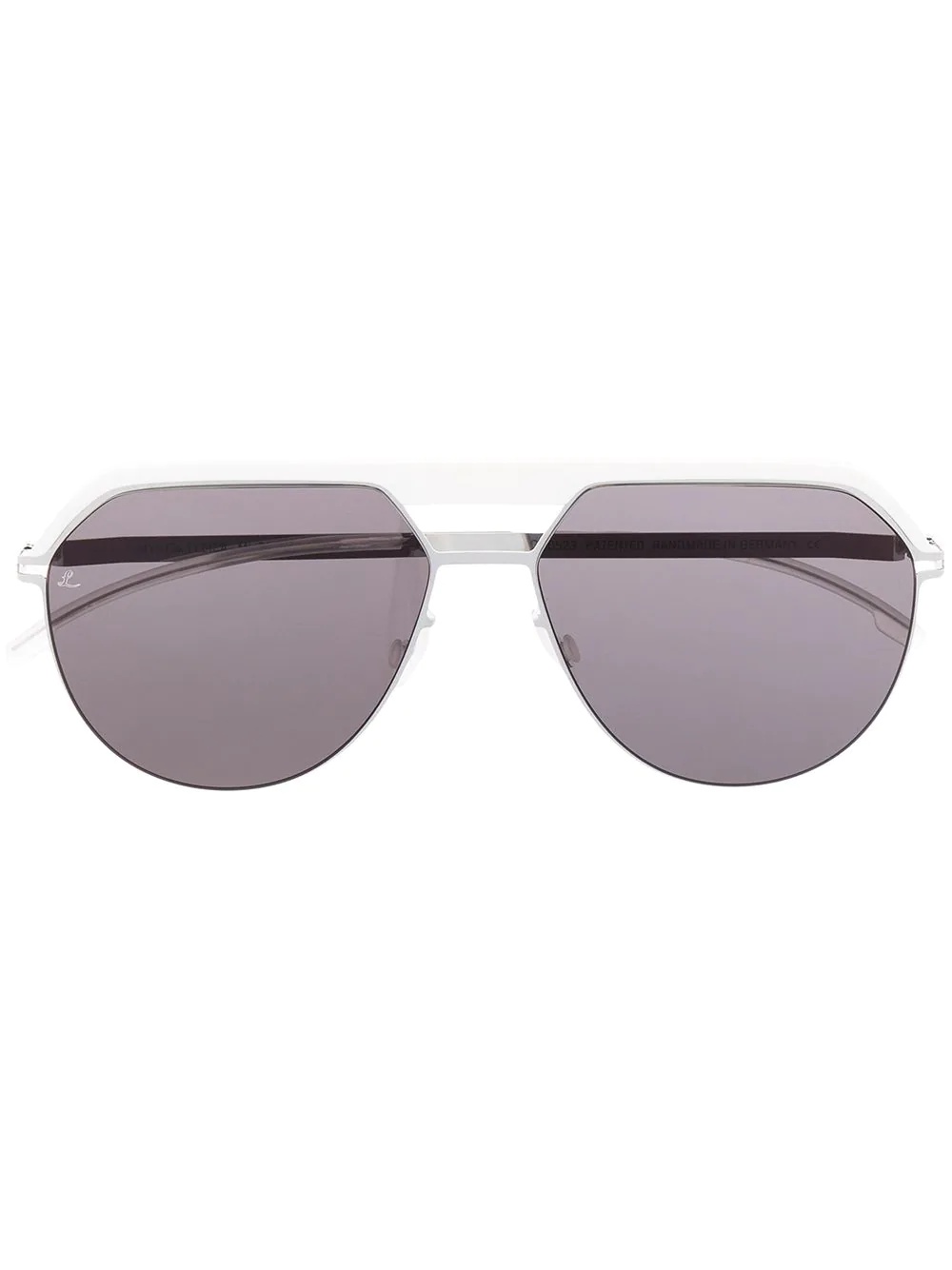 aviator-frame sunglasses - 1