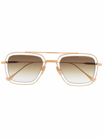 DITA square-frame sunglasses outlook