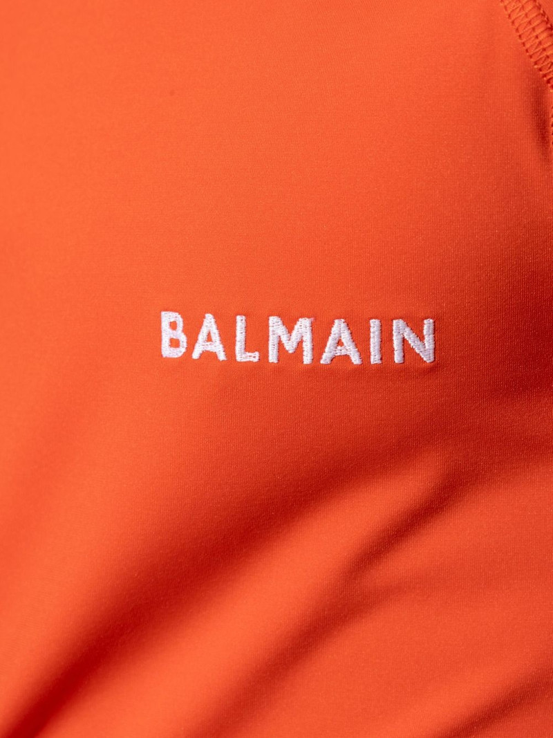 Balmain logo-embroidered T-shirt outlook