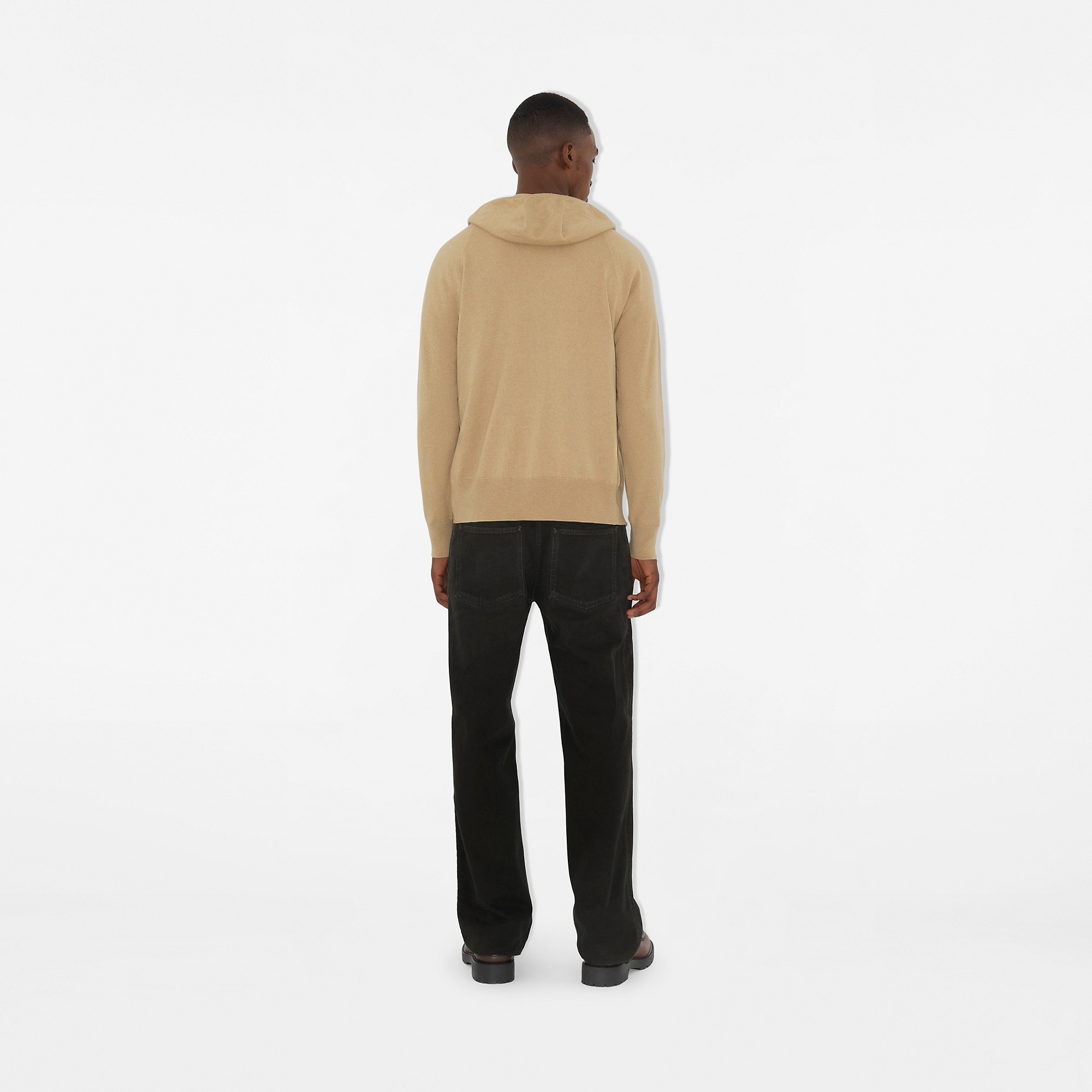 Cashmere Blend Zip Hoodie - 4