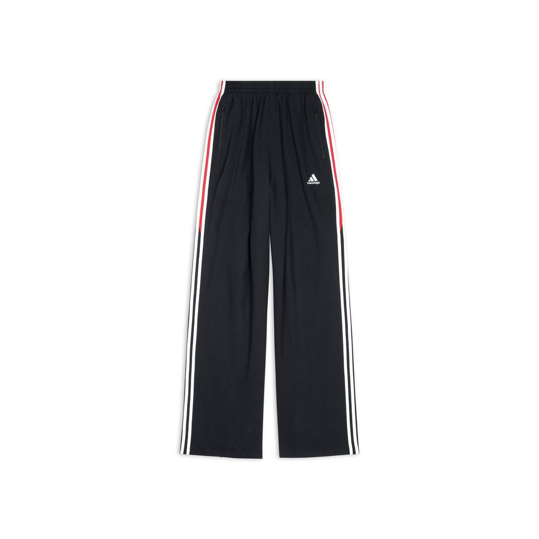 BALENCIAGA Men's Balenciaga / Adidas Baggy Sweatpants in Black