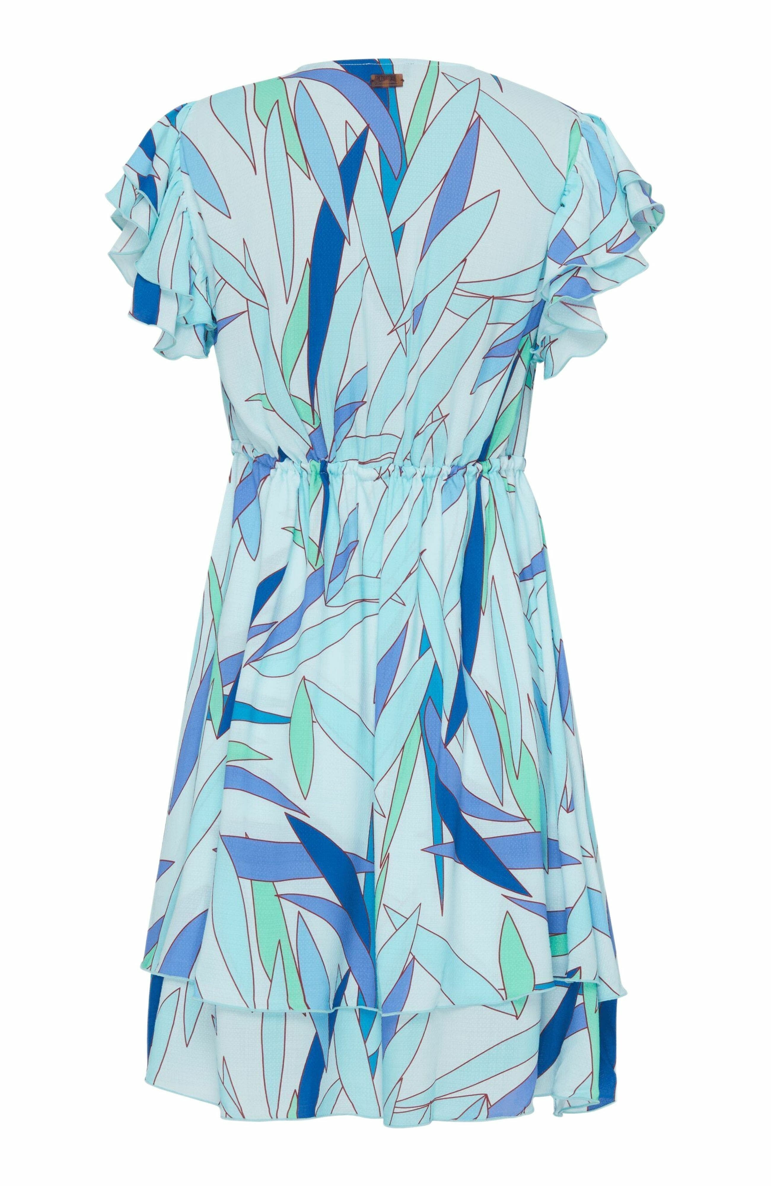 Vilebrequin Women's Madrague Short Rayon Dress in Thalassa at Nordstrom - 3