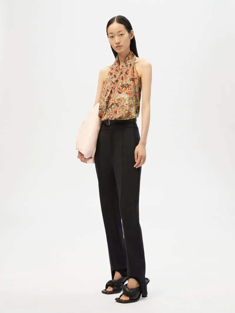PRINTED BELTED TOP - 2