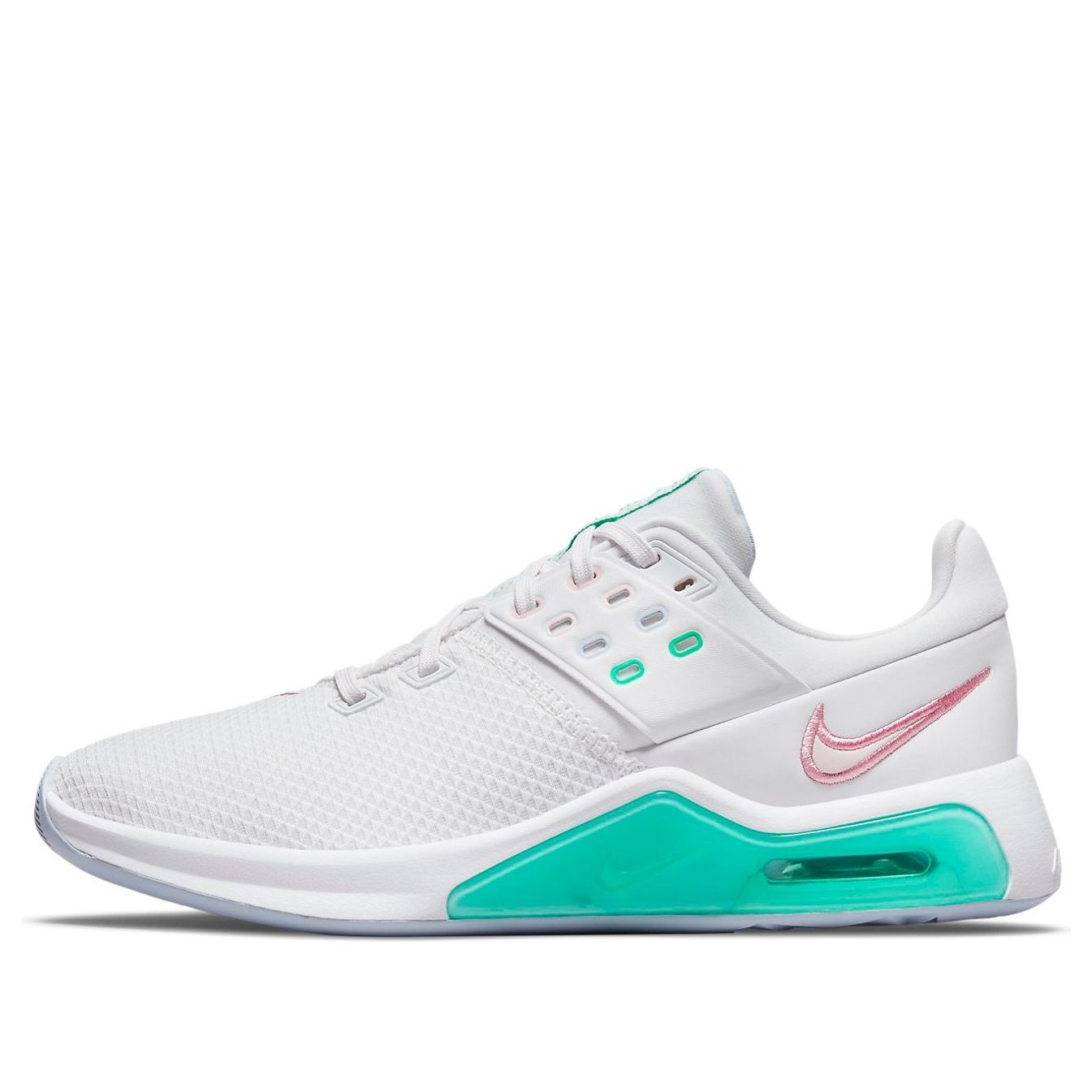 (WMNS) Nike Air Max Bella TR Trainer 4 Low-Top Training Shoes White/Green CW3398-105 - 1