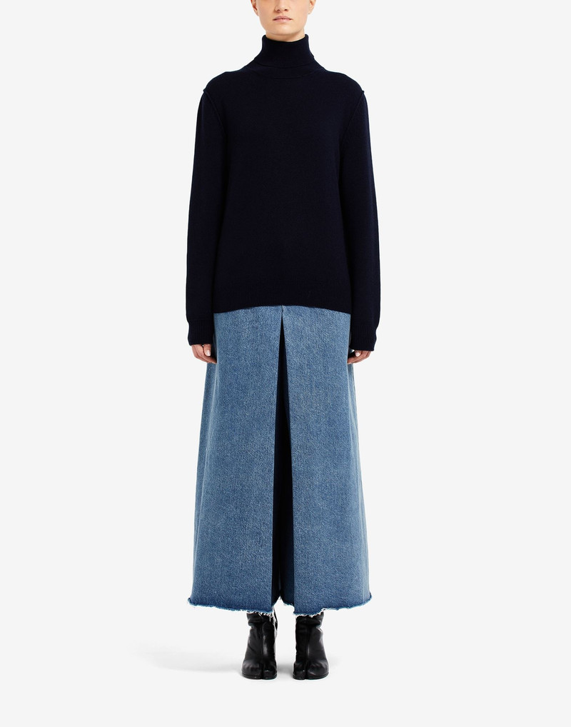 Eco cashmere high-neck sweater 2