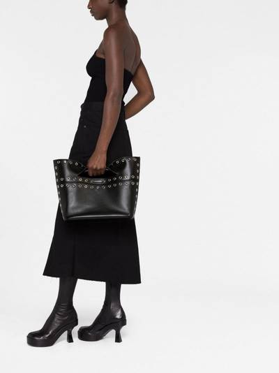 Alexander McQueen The Bow eyelet tote bag outlook