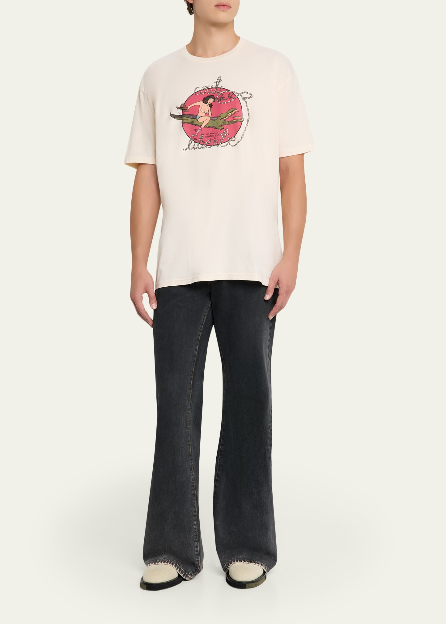 Men's La Gentleman's Club Graphic T-Shirt - 2