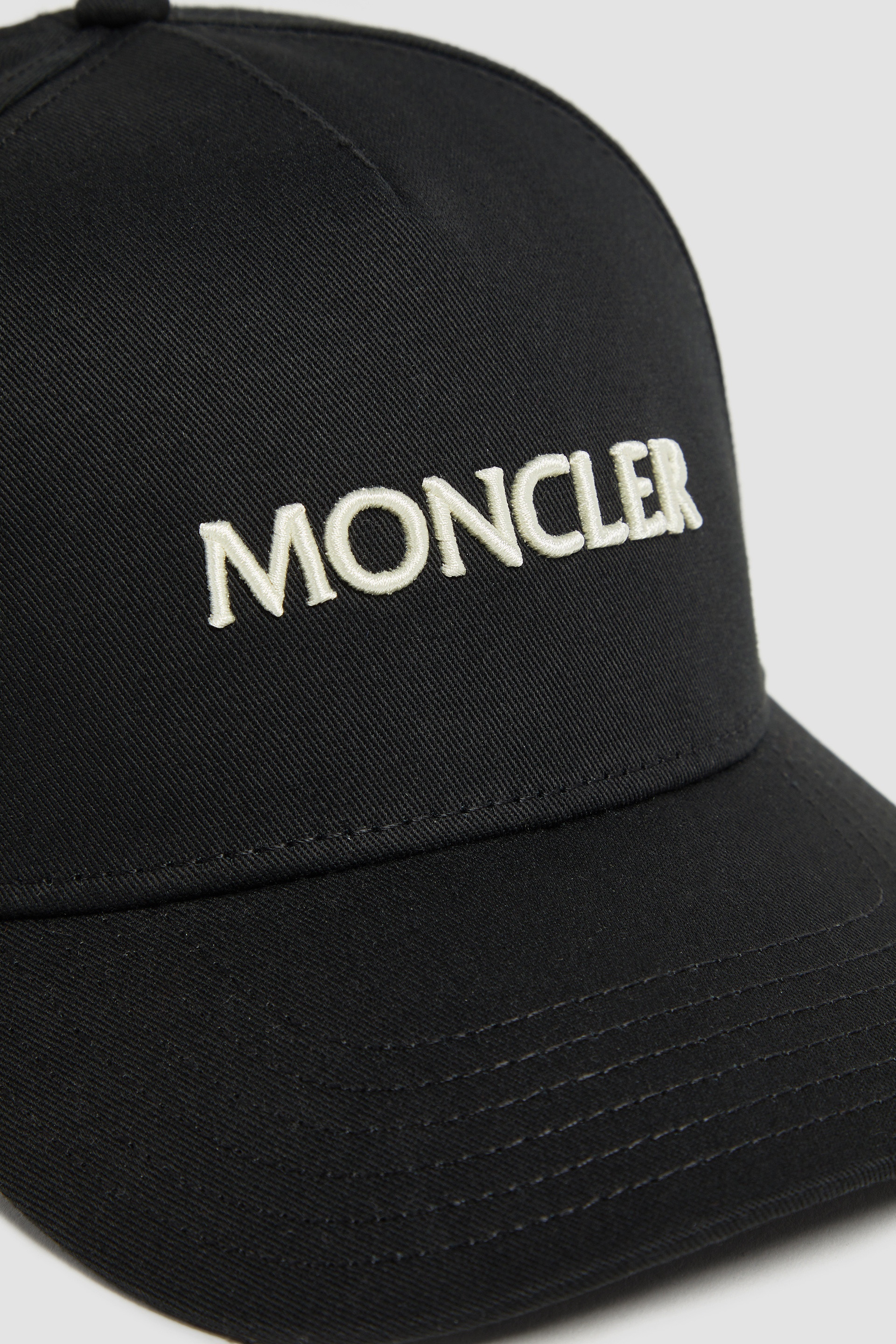 Moncler Embroidered Logo Gabardine Baseball Cap | REVERSIBLE