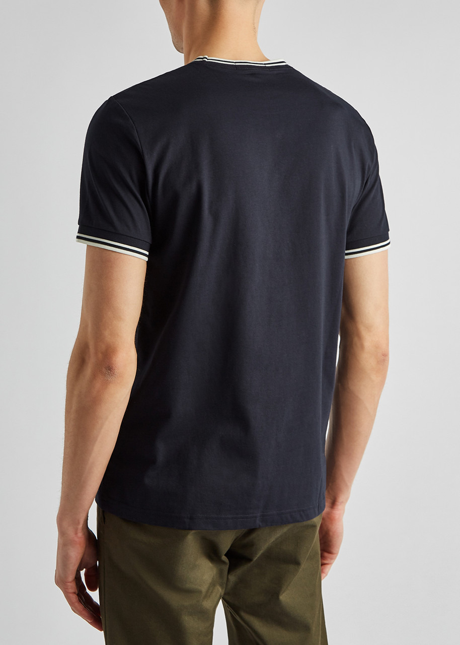 M1588 navy cotton T-shirt - 3