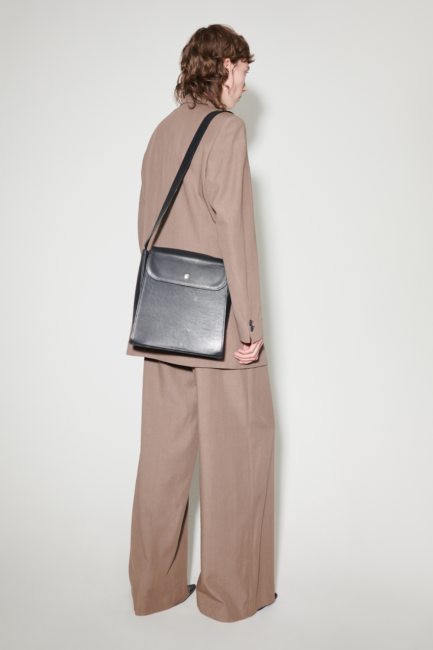 Extended Bag Aamon Black Leather - 8