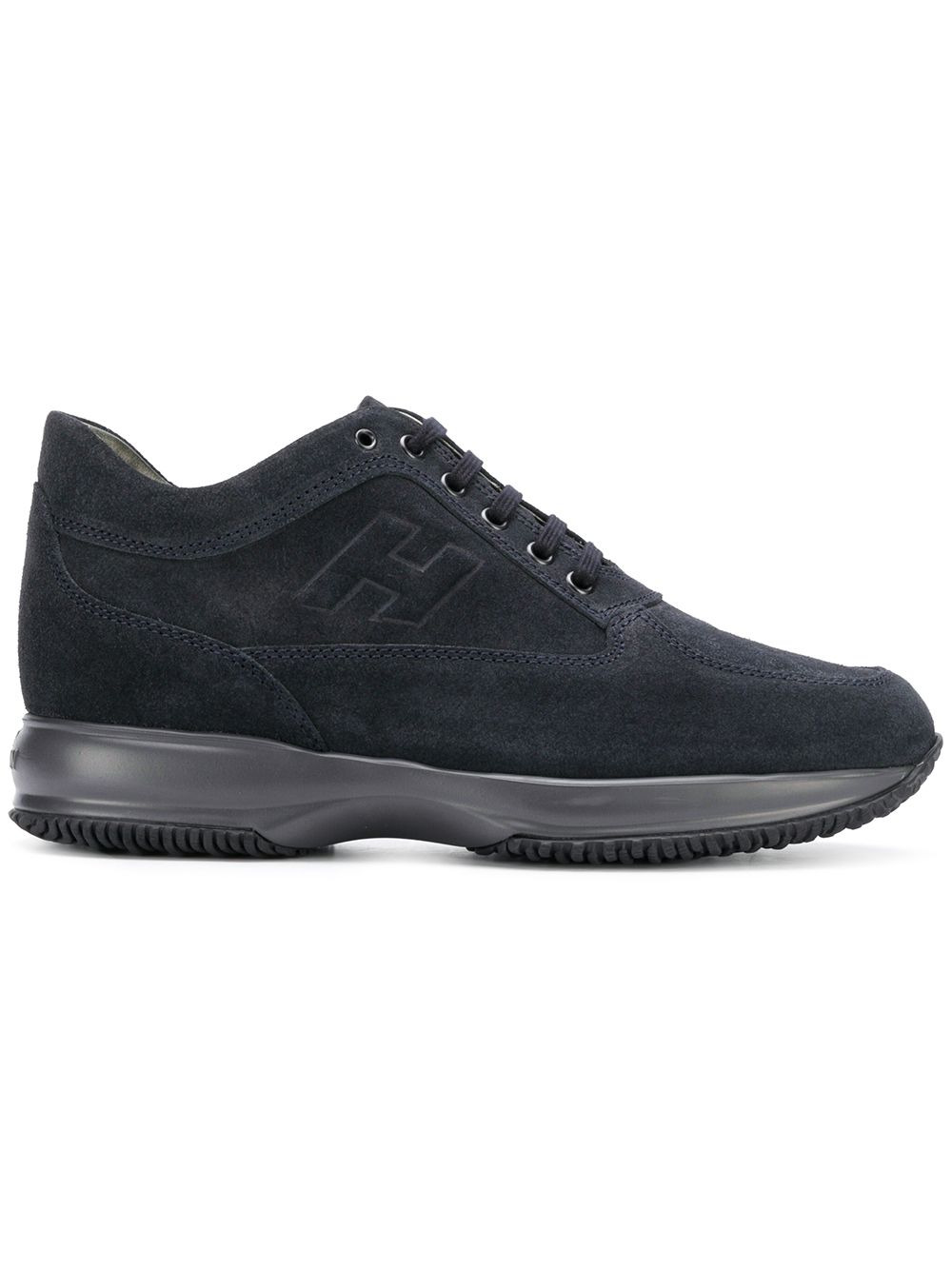 side logo sneakers - 1