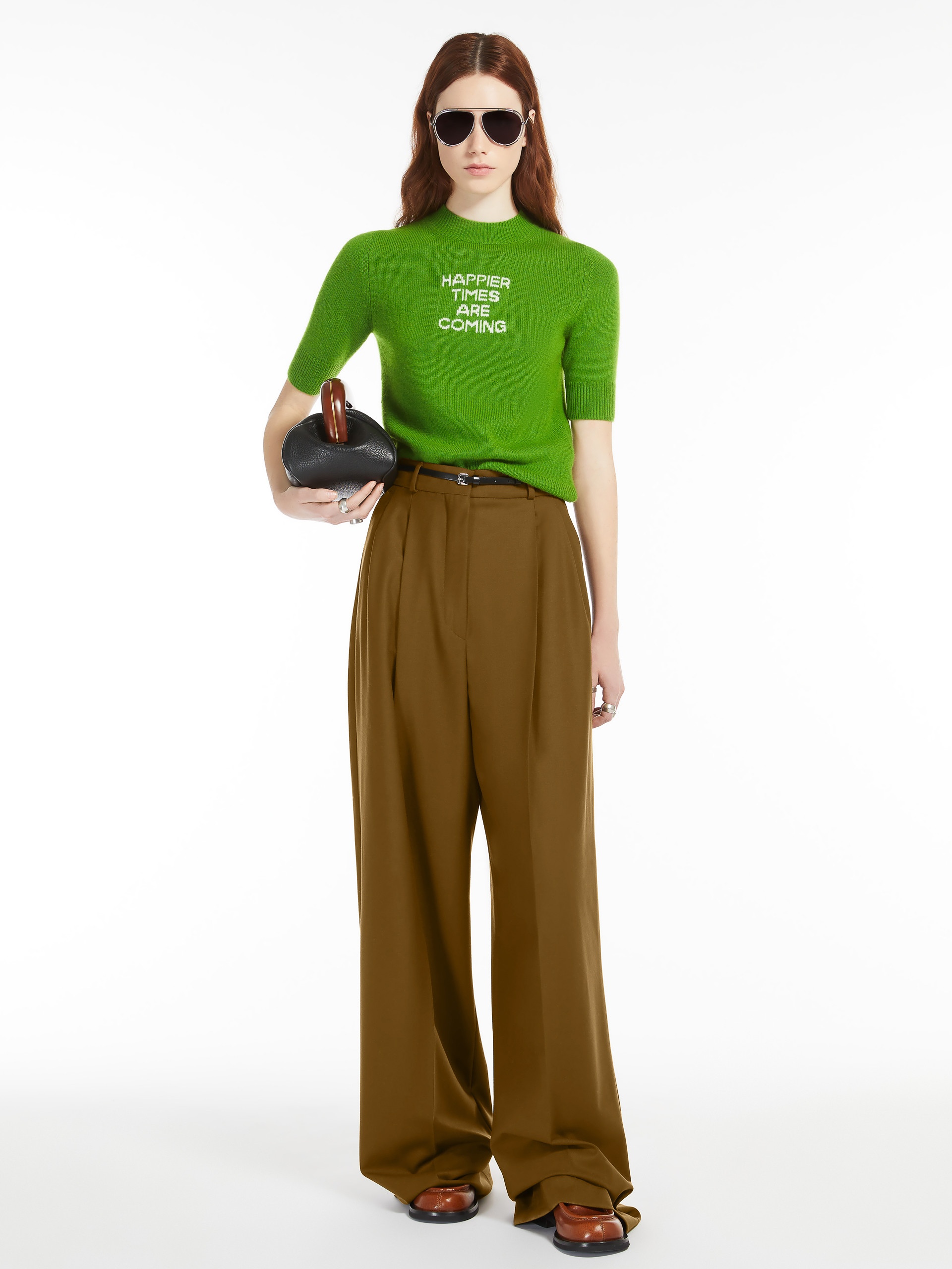 KIENS12 Oversized stretch wool trousers - 2